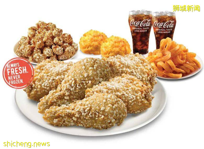 Texas Chicken爆米花炸雞登場啦