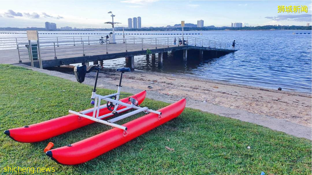 首家!新加坡也有水上自行车了,仅$30/时