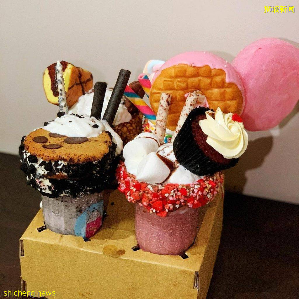 热量炸弹来袭!Potion Labz高颜值奶昔杯💣堆叠满满配料、缤纷色彩超诱人🌈每两星期换菜单