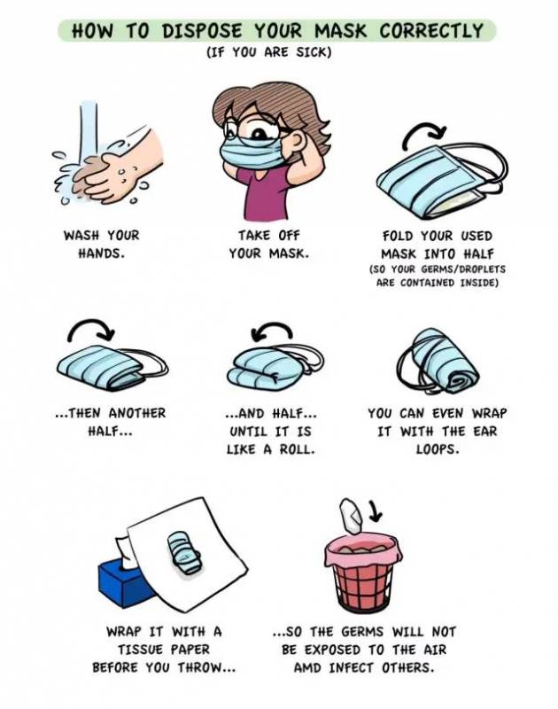 花园城市新街景,废弃口罩到底该放哪里