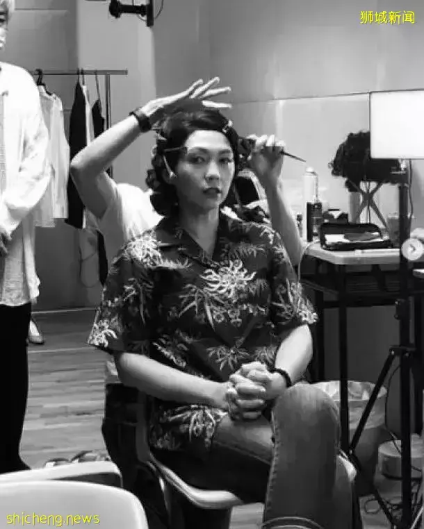 陳潔儀飾新加坡建國總理李光耀夫人柯玉芝，對造型“化學變化”感驚訝