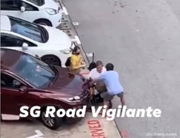 轿车阻挡轮椅坡道 轮椅大叔喊“欺负人！”