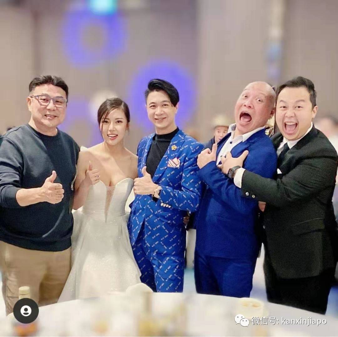 没戴口罩、交叉互动,新加坡艺人婚礼遭投诉