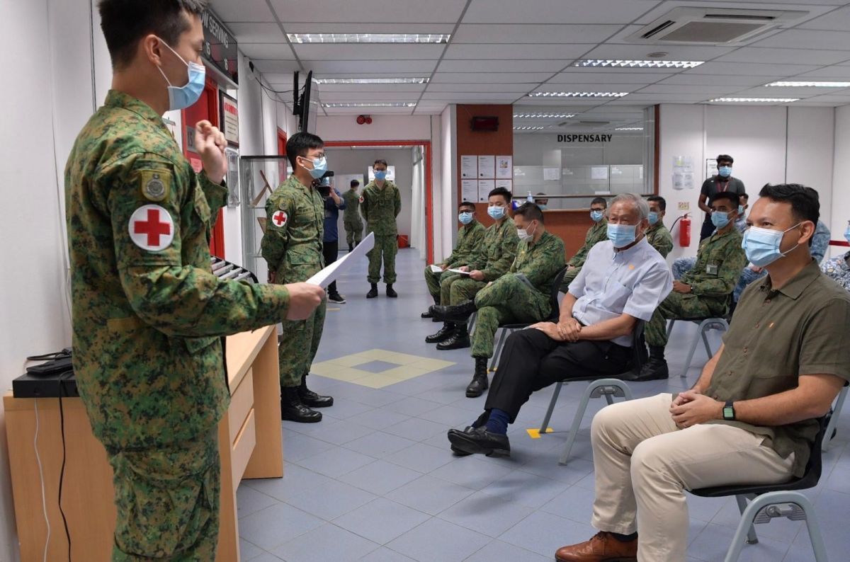 我国武装部队人员开始接种疫苗 计划年中前完成