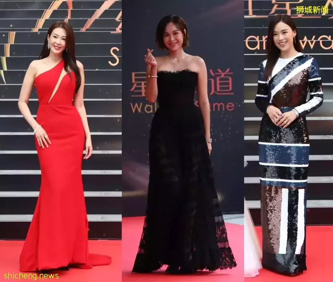 新加坡红星大奖红地毯评比,潘玲玲最惊艳、陈泂江玩性感