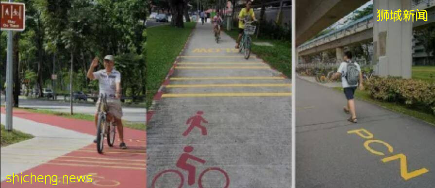 新加坡人車混行惹爭議，網友調侃：坡縣又小、又窄、行人騎士不“幹架”才怪