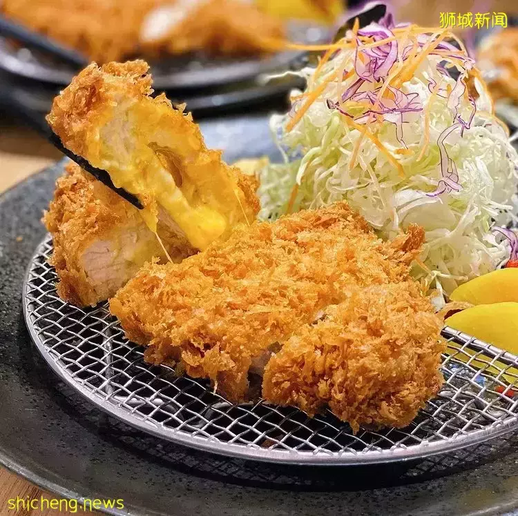 Onkei喜豚日式炸猪排,现已开设第二家分店!金黄酥脆、软嫩多汁,芝士内馅好诱人🤤