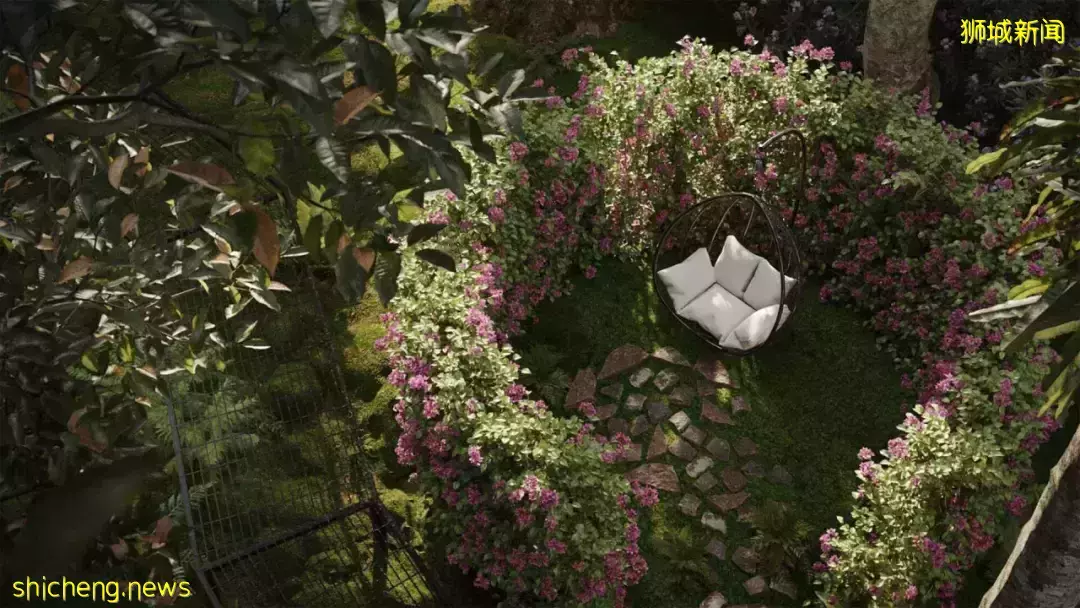 新加坡又出全景观公寓,示范了真正的花园式小区