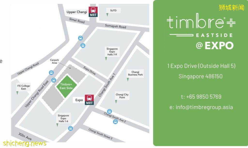 全新Timber+ Eastside,设有21家美食摊位、儿童游乐场以及读书角