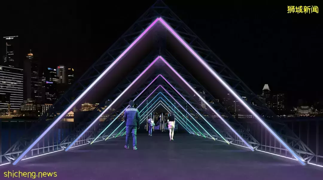 新加坡iLight灯光艺术节强势回归!光影交错,炫彩夺目