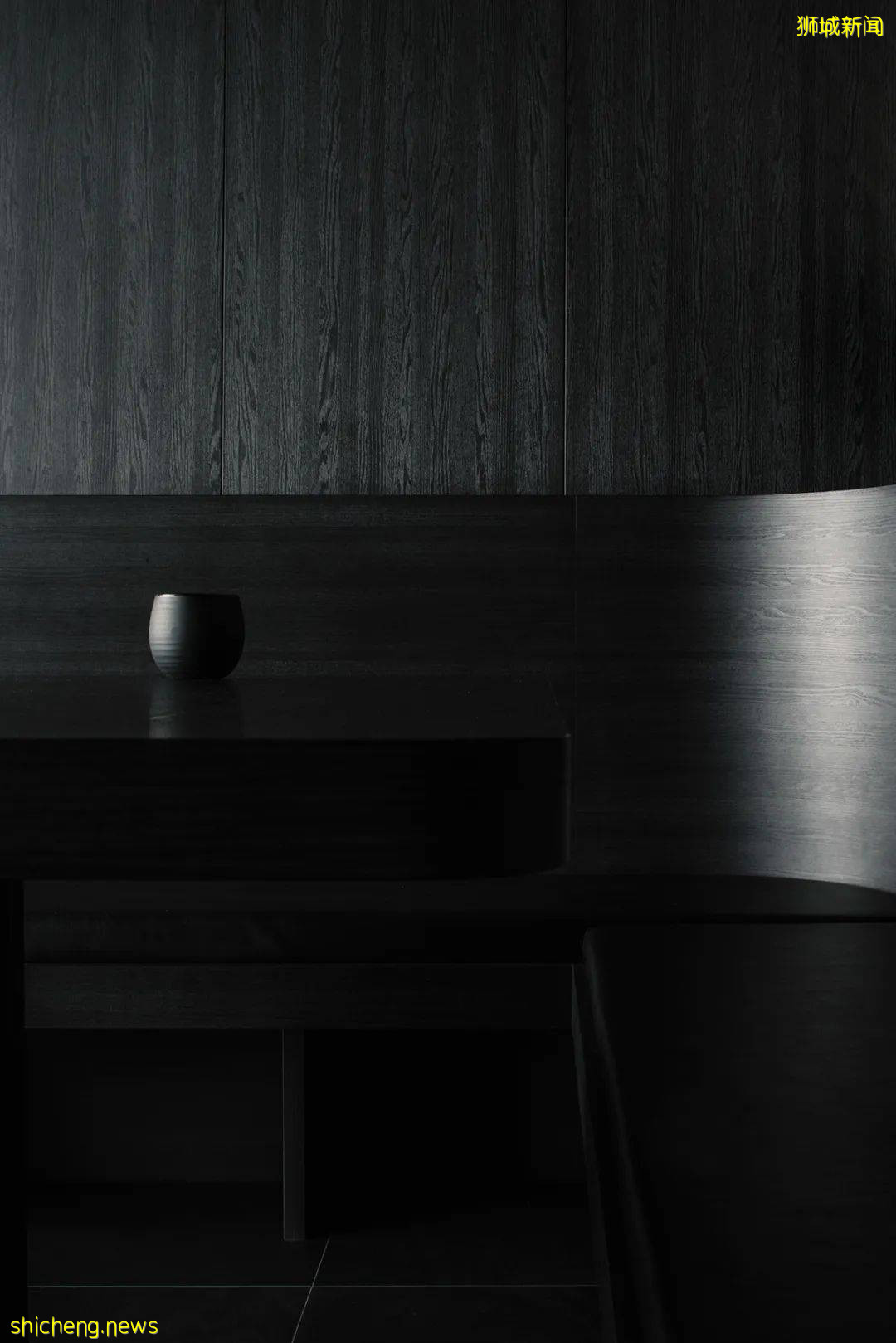 146㎡ 黑色调公寓,打造别样的轻奢感