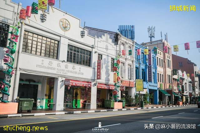 新加坡唐人街原来叫牛车水,市区最热闹的地方,聚集各种中国美食