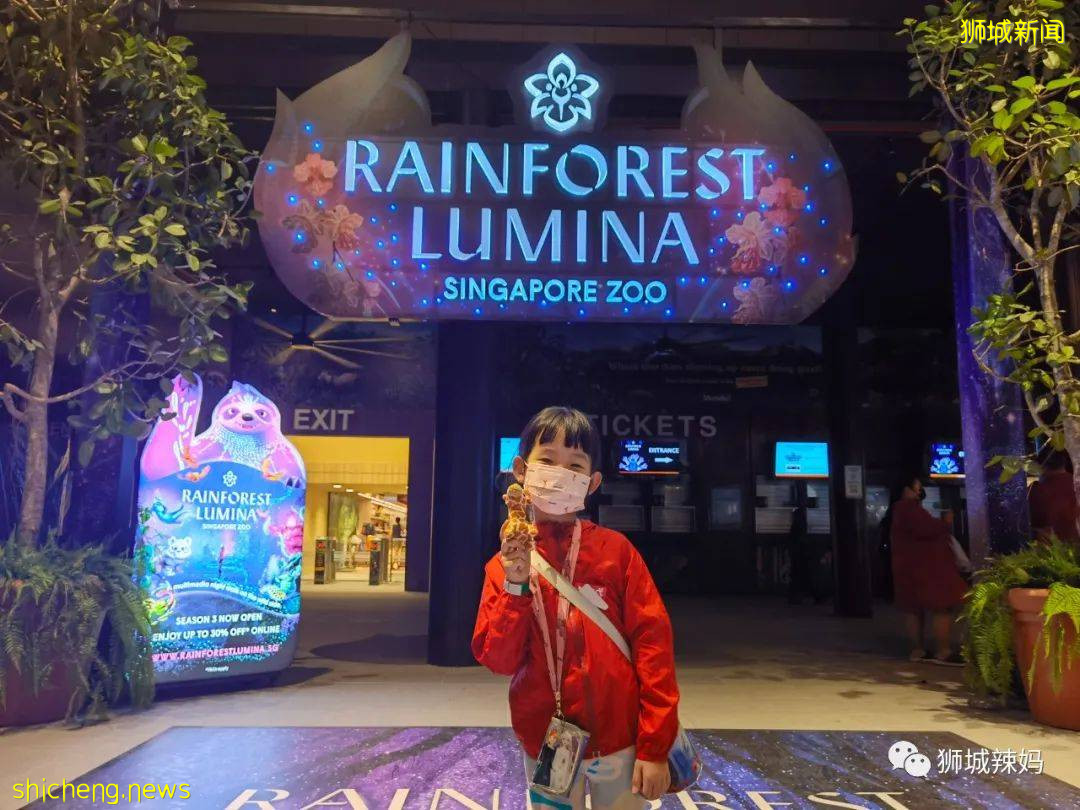 低至S$8！就3天！新加坡動物園“幻光雨林之夜”強勢回歸，亞洲第一夜遊體驗