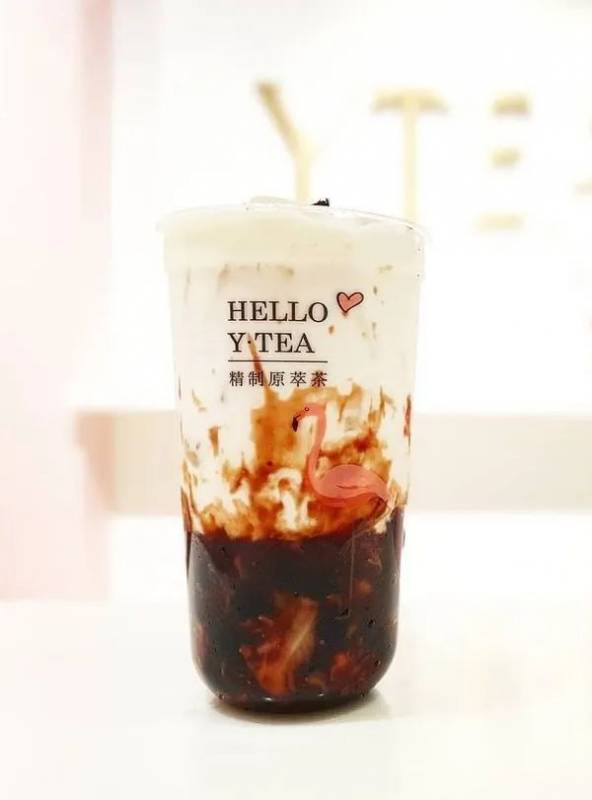 只看图片就想去的,超粉嫩泡泡茶店YTEA开业啦