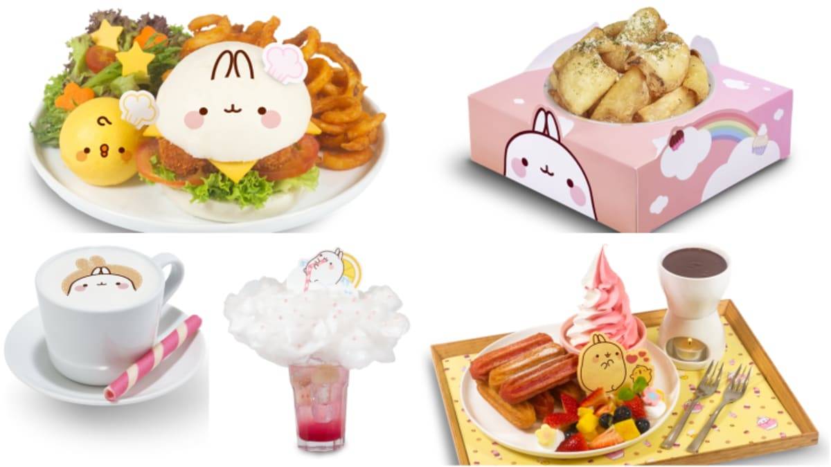 Molang主题快闪咖啡馆💗2月18日高萌登场🎉可爱精致环境+食物,穿上新衣新鞋来拍OOTD📷