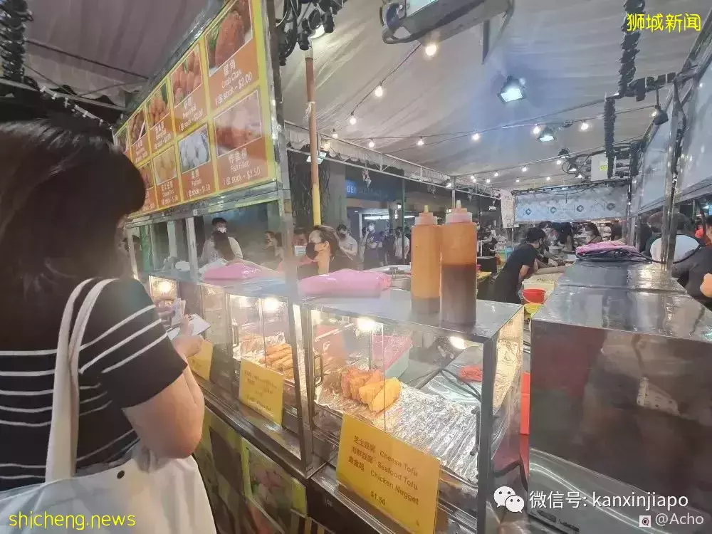 新加坡美食夜市时隔两年重开，现场探访有啥亮点