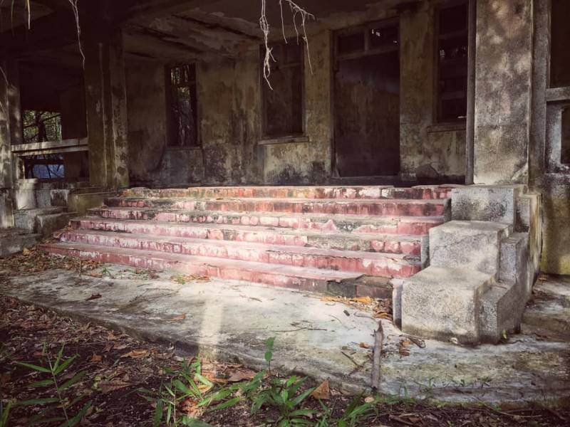新加坡Coney Island废弃别墅,摇摇欲坠木桥小路,抓摸不清的寻访路线!🤨