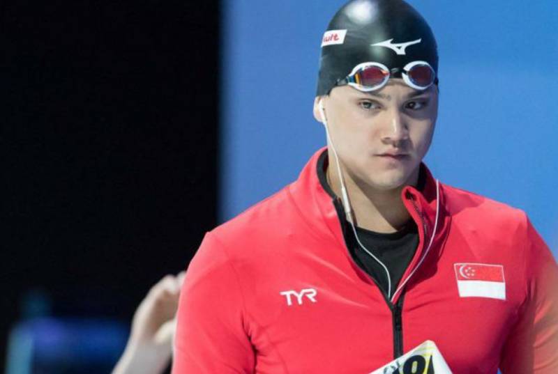 斯库林为东南亚运动会游泳比赛新加坡拿到第23枚金牌