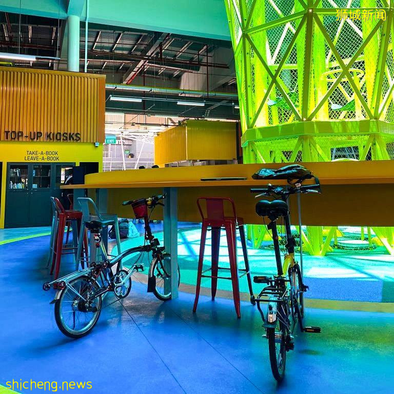 全新Timber+ Eastside,设有21家美食摊位、儿童游乐场以及读书角