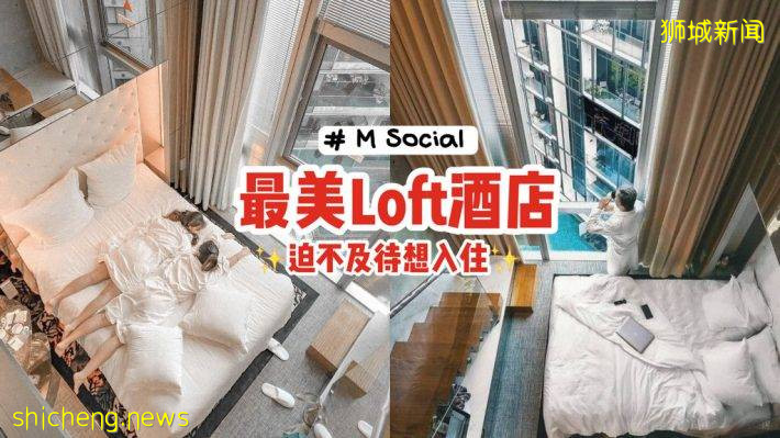 最美Loft酒店M Social🏨前卫设计+挑高空间+自助服务机器人、迫不及待想入住✨