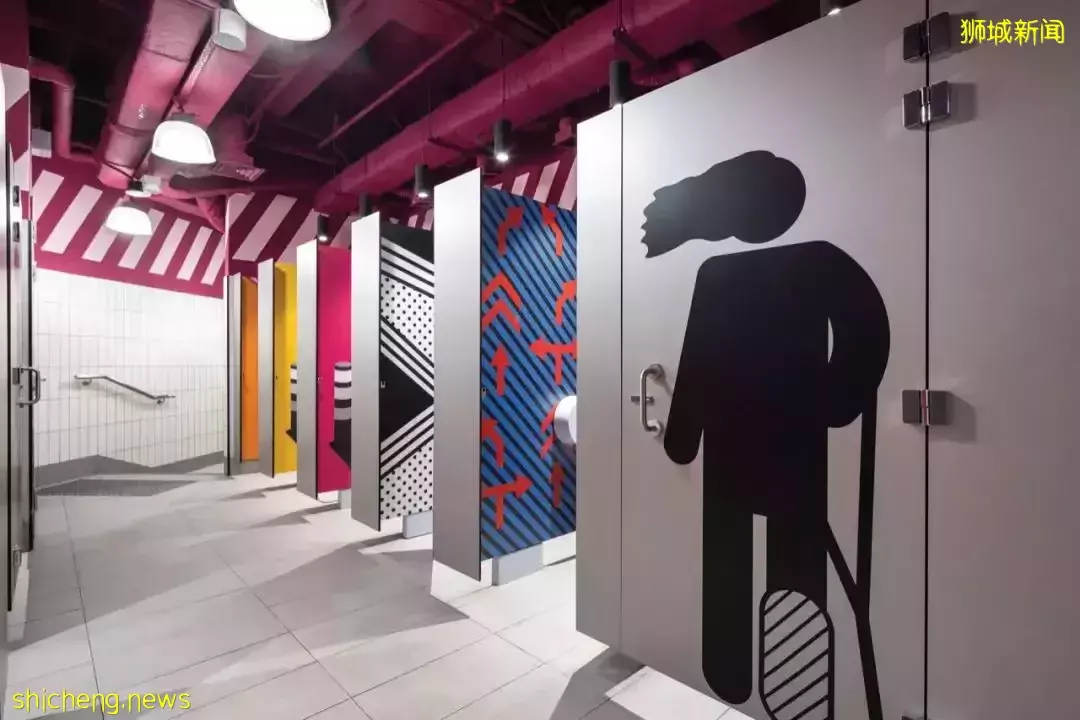 新加坡老商場改造,用工業霓虹升級視覺地標