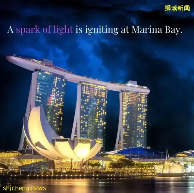 I Light Singapore燈光藝術品，照亮新加坡夜景