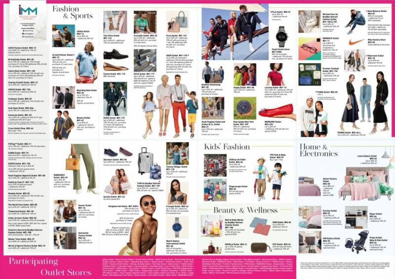 IMM、Westgate、JCube3大商場齊打折,低至一折買到爽