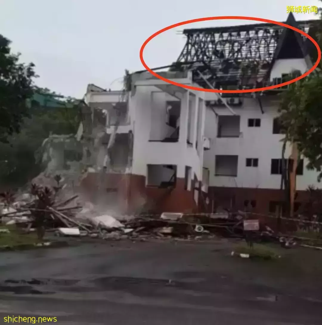 實拍！房屋被毀、老婦被強硬拖走，巴淡島住戶向新加坡求助