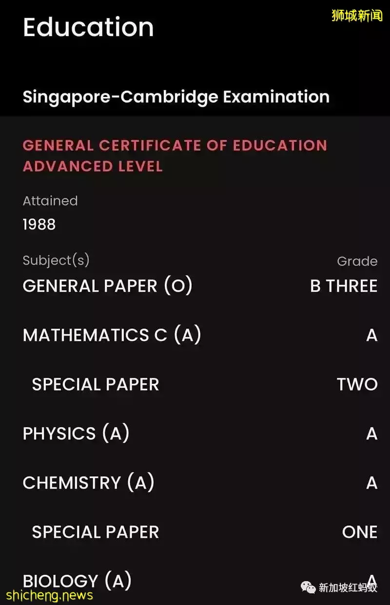 需要考到怎樣的成績,才有機會在新加坡從政