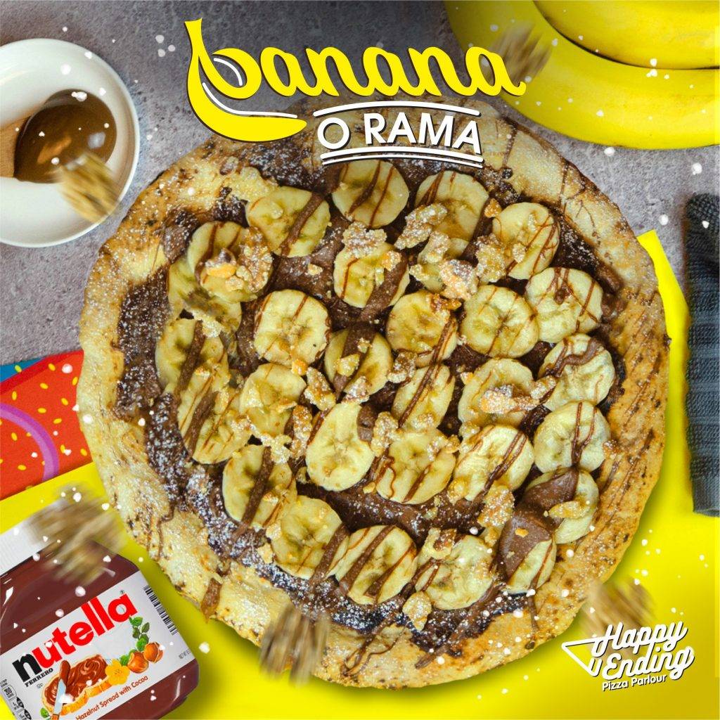 Happy Ending Pizza Parlour大膽創新🍕手工披薩：藍莓+榴梿+香蕉巧克力口味，美味只此這一家🤤