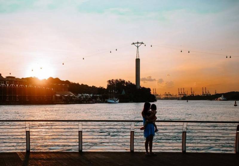 徒步漫游🚶🏻♀️新加坡跨海步道!Sentosa Boardwalk唯美路线 + 海上浮桥