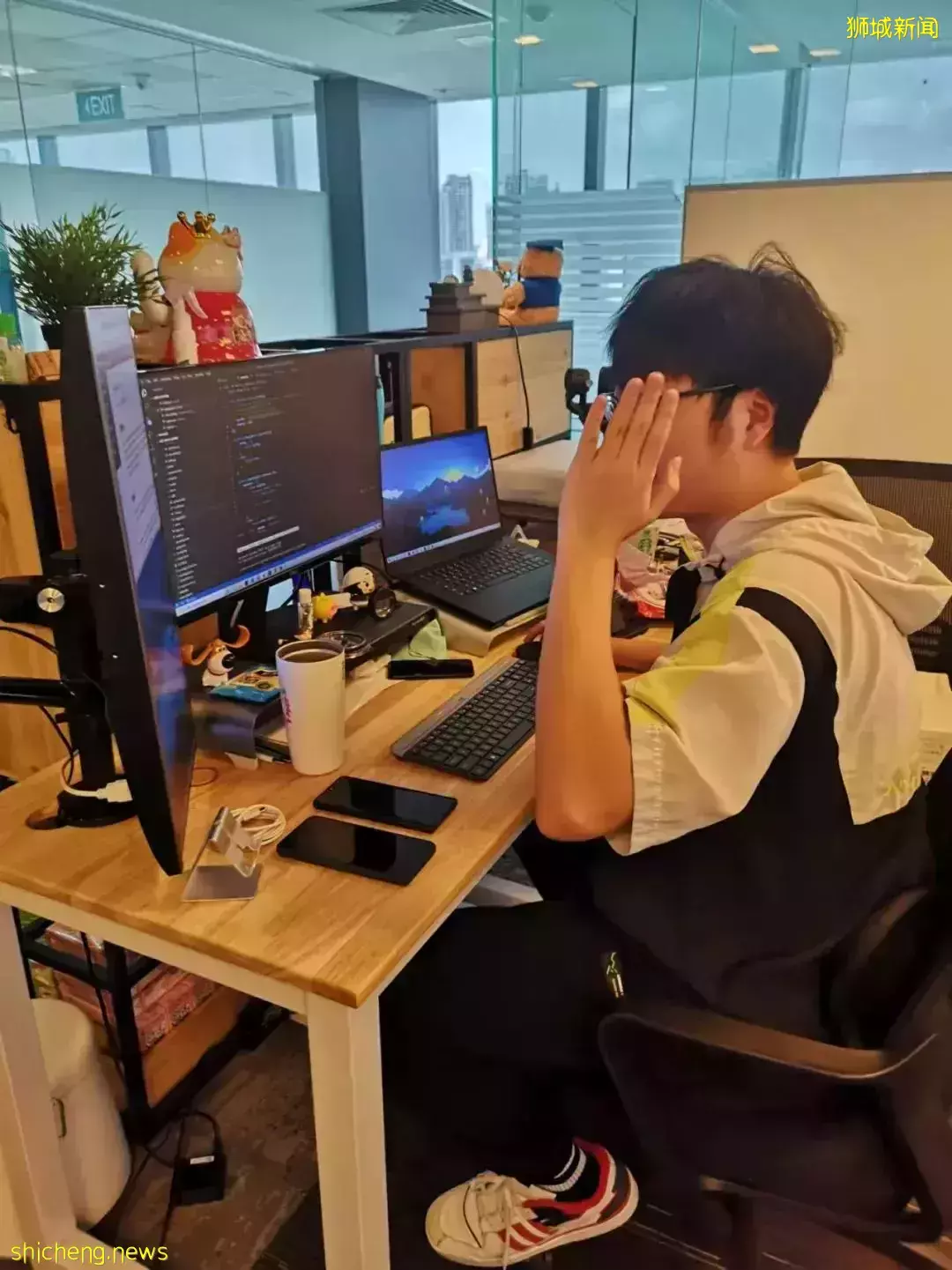 聽說新加坡留學生都來參加了的競賽