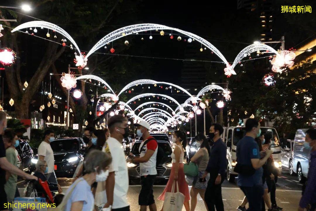 “花開聖誕”亮燈，新加坡烏節路顔值飙升