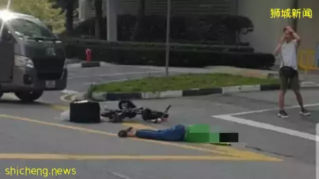 榜鵝車禍送餐員送院後不治 警方:一羅厘司機正助查