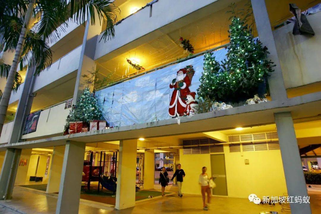 無須到烏節路人擠人，也能在組屋區感受溫馨的聖誕氛圍