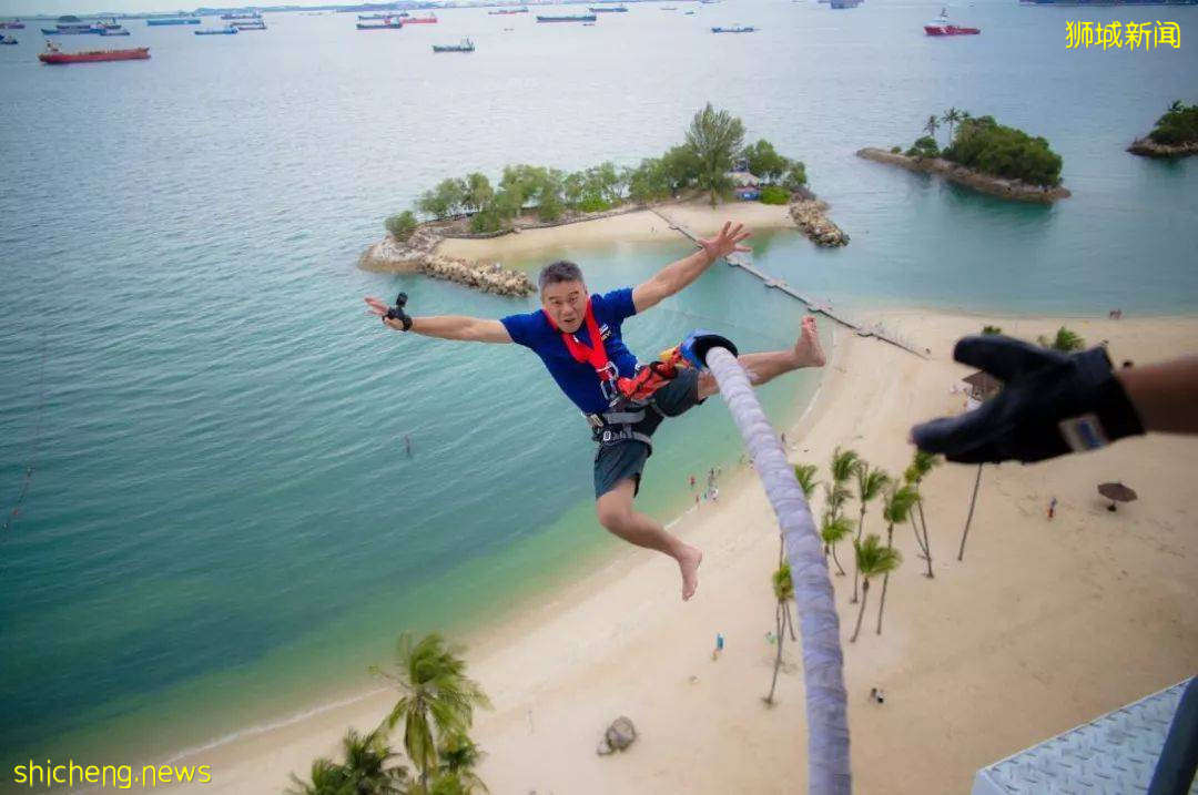 蹦極、過山車、跳傘、水上滑板……新加坡8大冒險活動，你敢來挑戰嗎