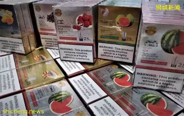 假申报为口红 当局截获3600个走私电子烟弹