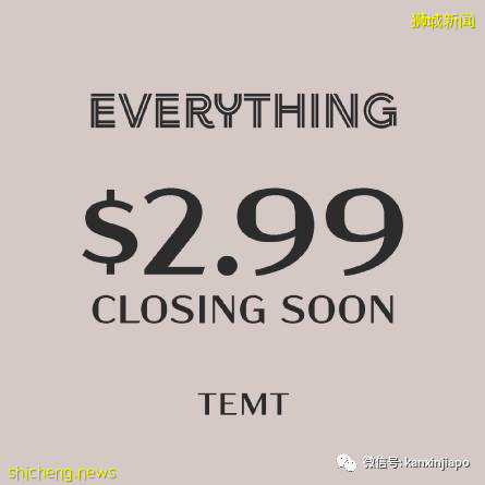 【下周活动】鳗鱼饭买1送1,女装全场$2.99