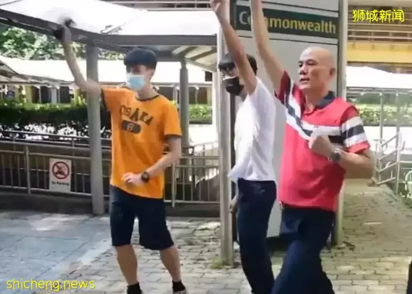 新加坡网红大叔大火“标签”找到了,这次直接火到消防队