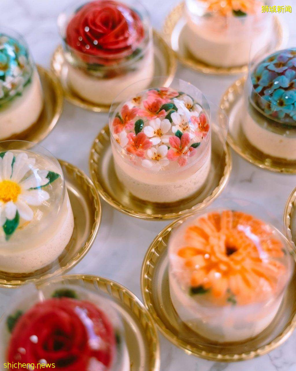 花卉果凍蛋糕“Petals by Victoria.H”開店啦📣晶瑩剔透、栩栩如生,美味兼顧美學💐