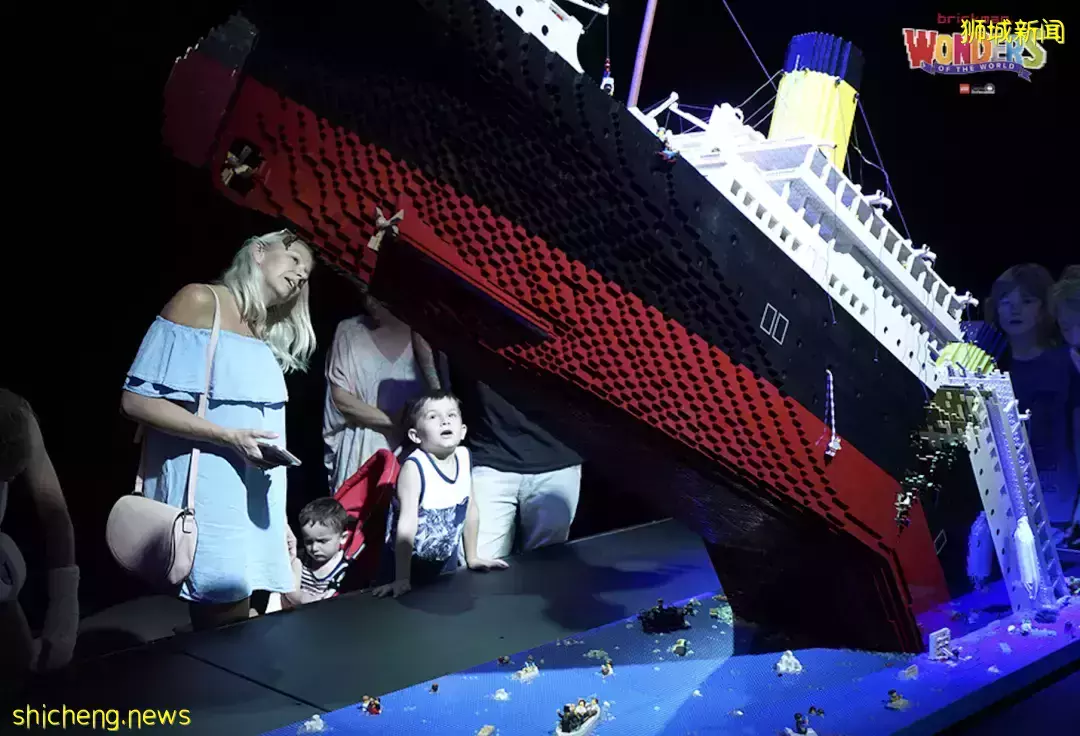 全世界大受歡迎的樂高展，來新加坡啦！泰坦尼克號、金門大橋、姬路城