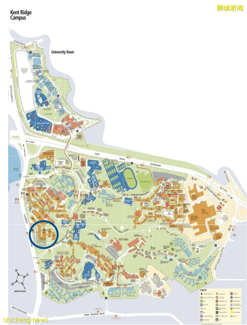 国大地图 一文掌握NUS校园分布