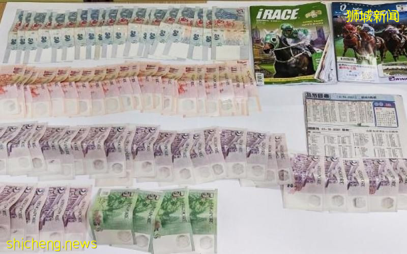 涉非法赌马违安全距离 7男1女被捕