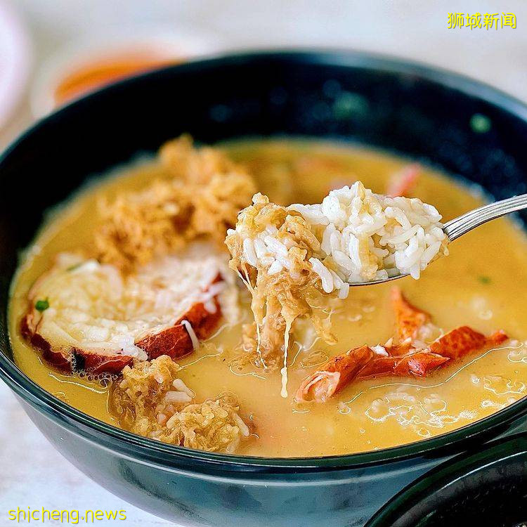 搜罗新加坡7大美味泡饭😏汤头鲜甜+米饭香脆+丰富配料、吃完一大碗超有饱足感