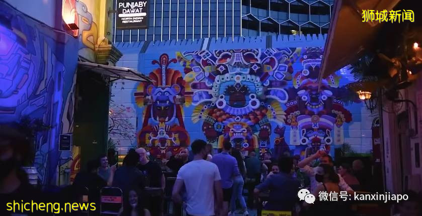 新加坡最长的街头艺术!238米,一直拍拍拍不停