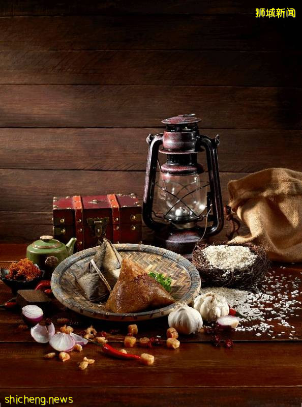 新加坡驚現香辣、燒鴨、牛頭、鮑魚、虎蝦粽!這個端午節不一樣!