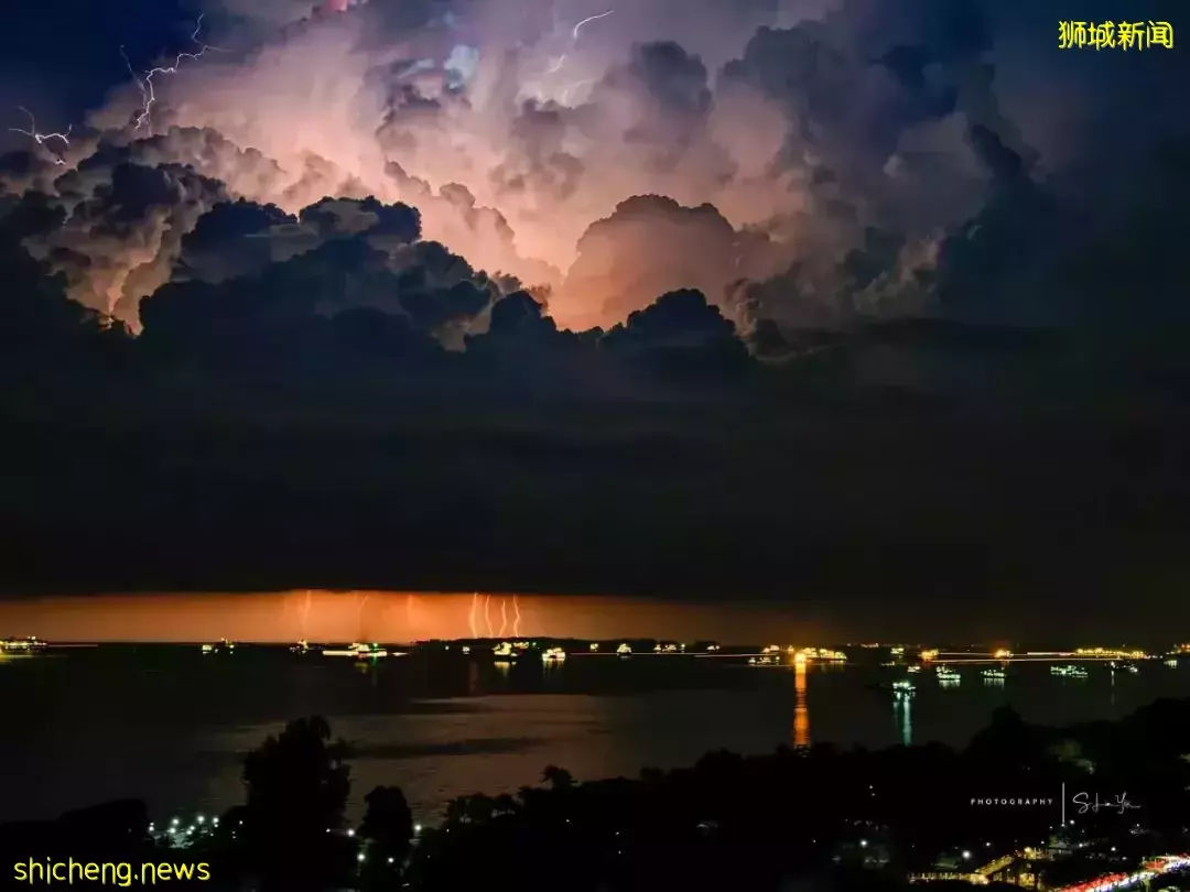 朋友圈刷屏！新加坡天空奇景再現，一波美圖襲來！太美了