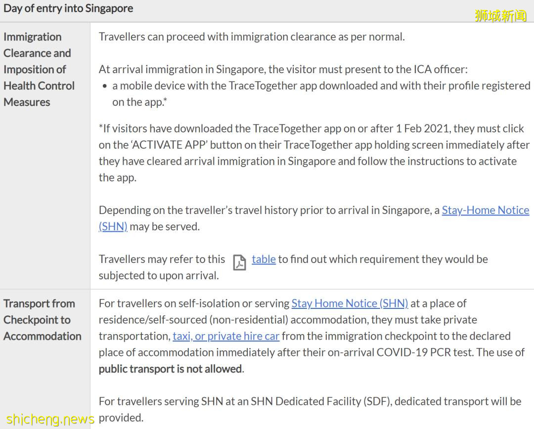 收藏！新加坡最新入境指南