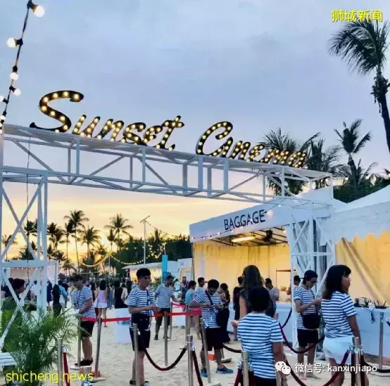 亚洲最美户外影院,原来在新加坡的这个沙滩