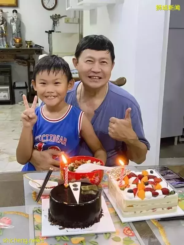 称儿子‘小老板’ 陈天文自认‘猫爸’